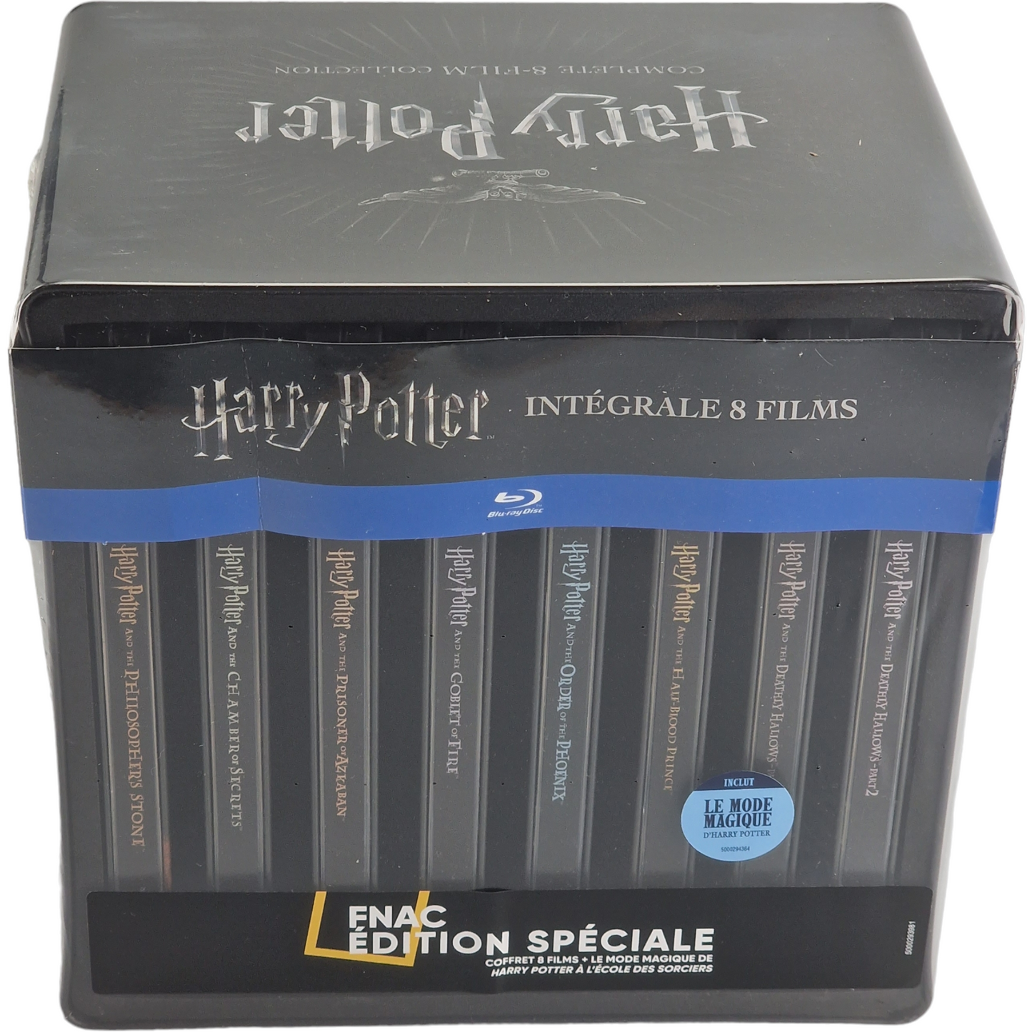 Harry Potter L'integral  Steelbook  Blu-ray Coffret 8 Films Exclusif Fnac Zone B