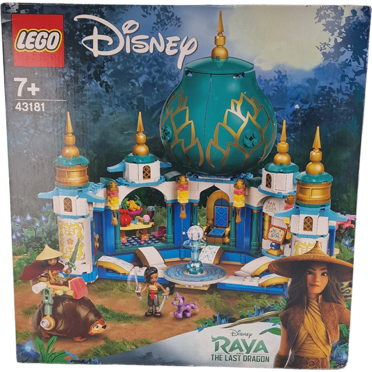 LEGO 43181 Disney Princess Raya Le Palais du Cœur Château et Figurines Neuf