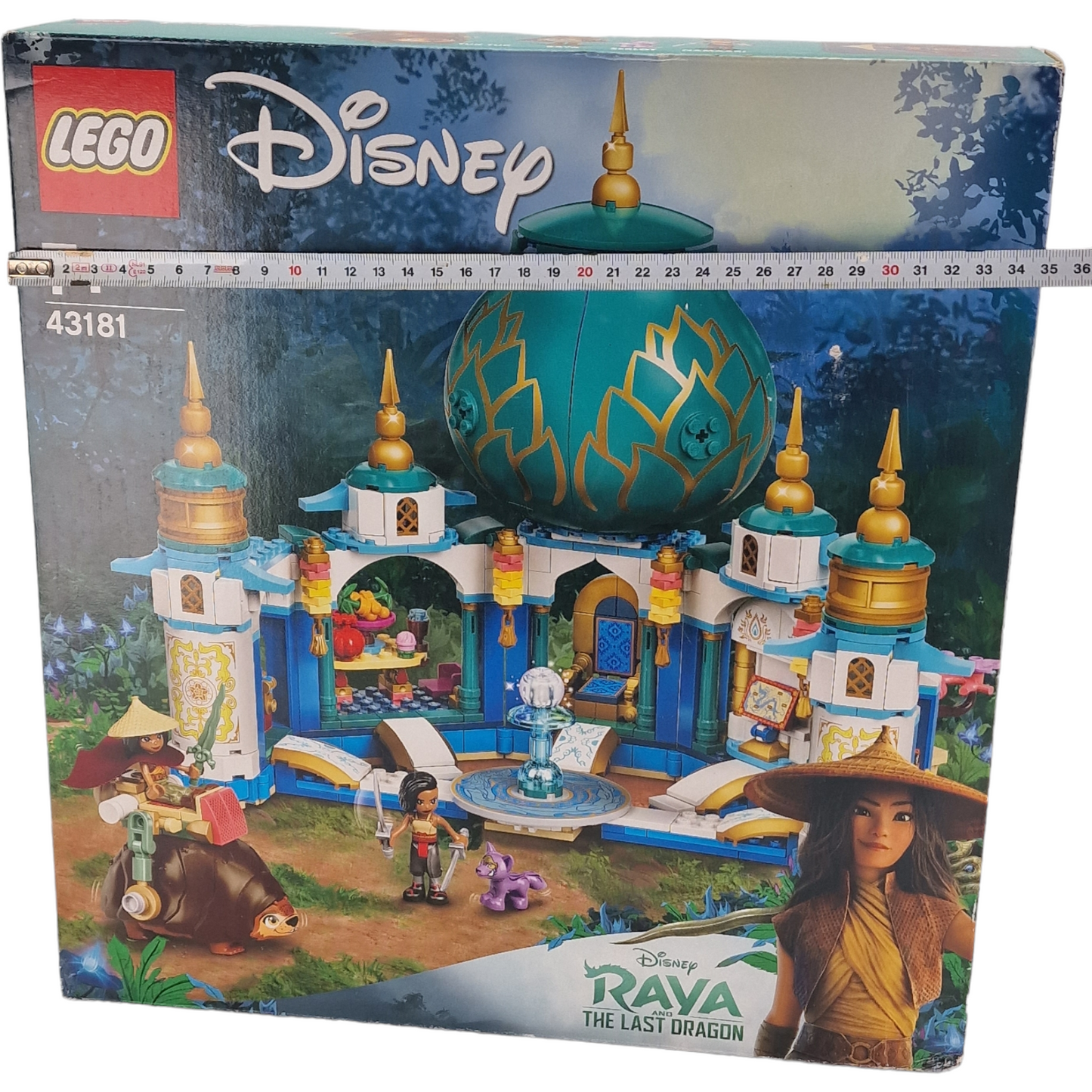 LEGO 43181 Disney Princess Raya Le Palais du Cœur Château et Figurines Neuf