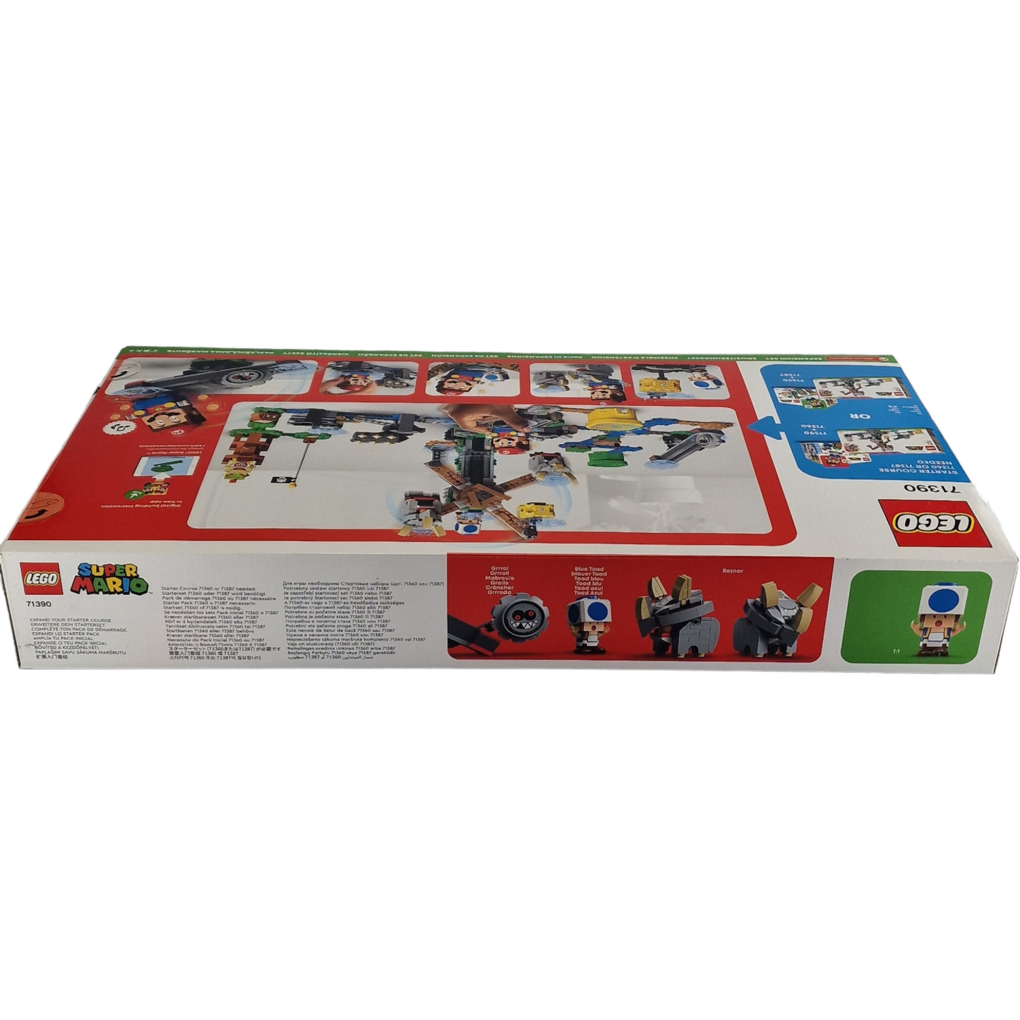 LEGO 71390 Super Mario Ensemble d'extension Destruction des Reznors Jouet Neuf