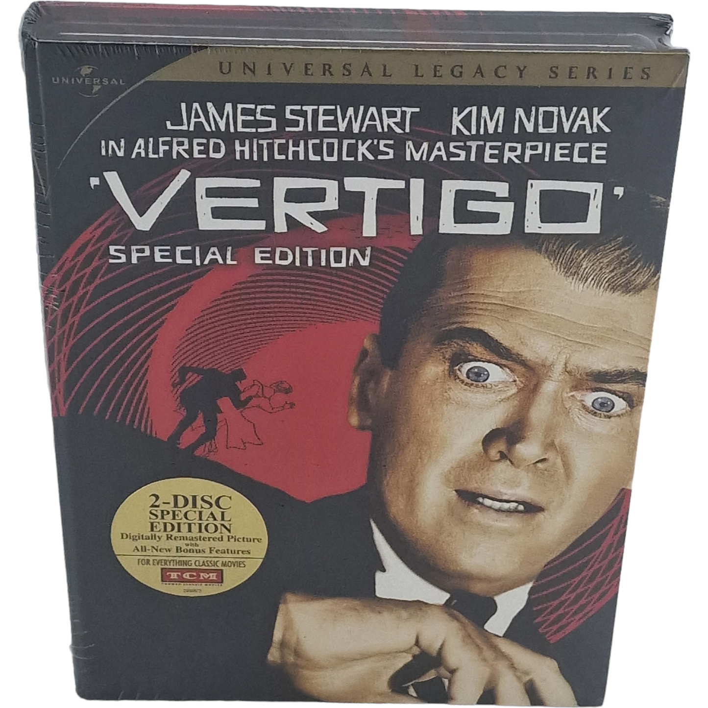 Vertigo DVD   DigiPack Universal Legacy Serie  Alfred Hitchcock 2012 Region 1