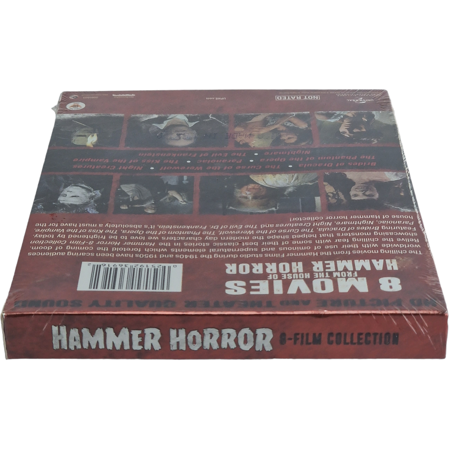 Collection Hammer Horror en 8 films Blu-ray 1960-1964 Universal Studios Libre