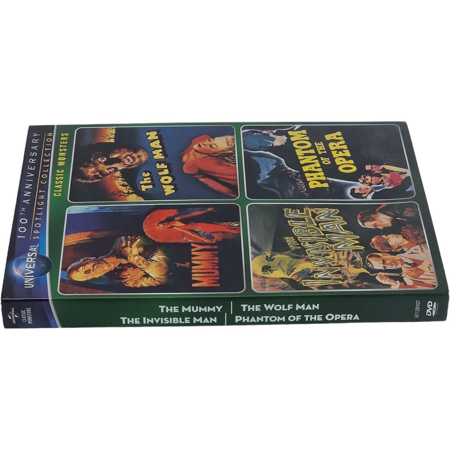 Monstres classiques DVD 4 Films  1932-1943 Collection Spotlight  2012 Region 1