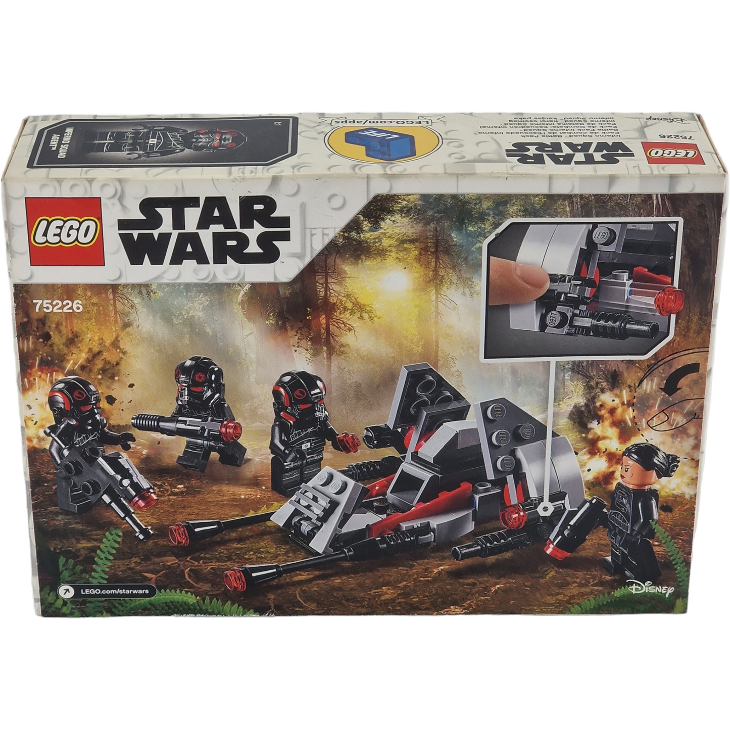 LEGO 75226 : Star Wars TM Pack de Combat Inferno Squad Battle Jouet  [ 118 Pièces ] Neuf