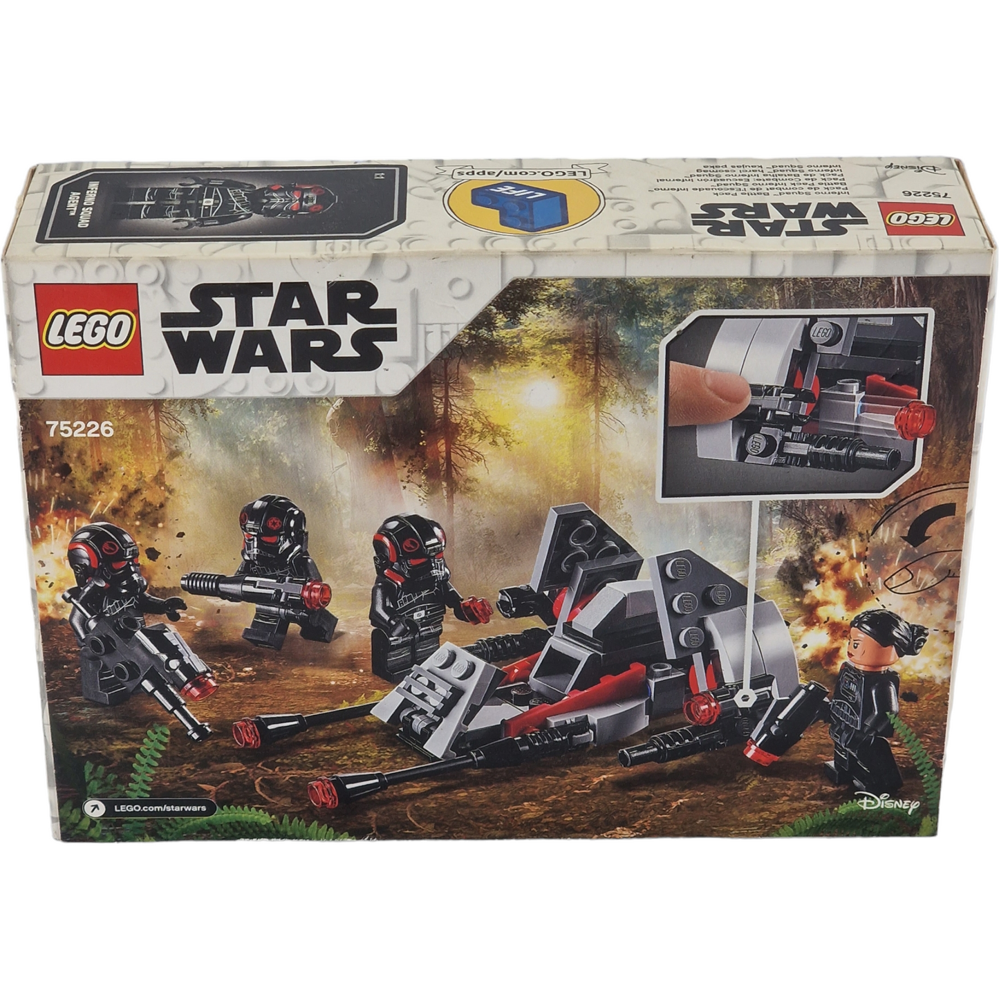 LEGO 75226 : Star Wars TM Pack de Combat Inferno Squad Battle Jouet  [ 118 Pièces ] Neuf