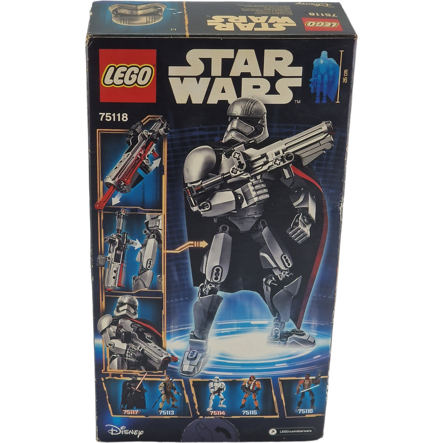 LEGO 75118: Captain Phasma Star War  Jouet  2017 [ 82 Pièces ]  Neuf