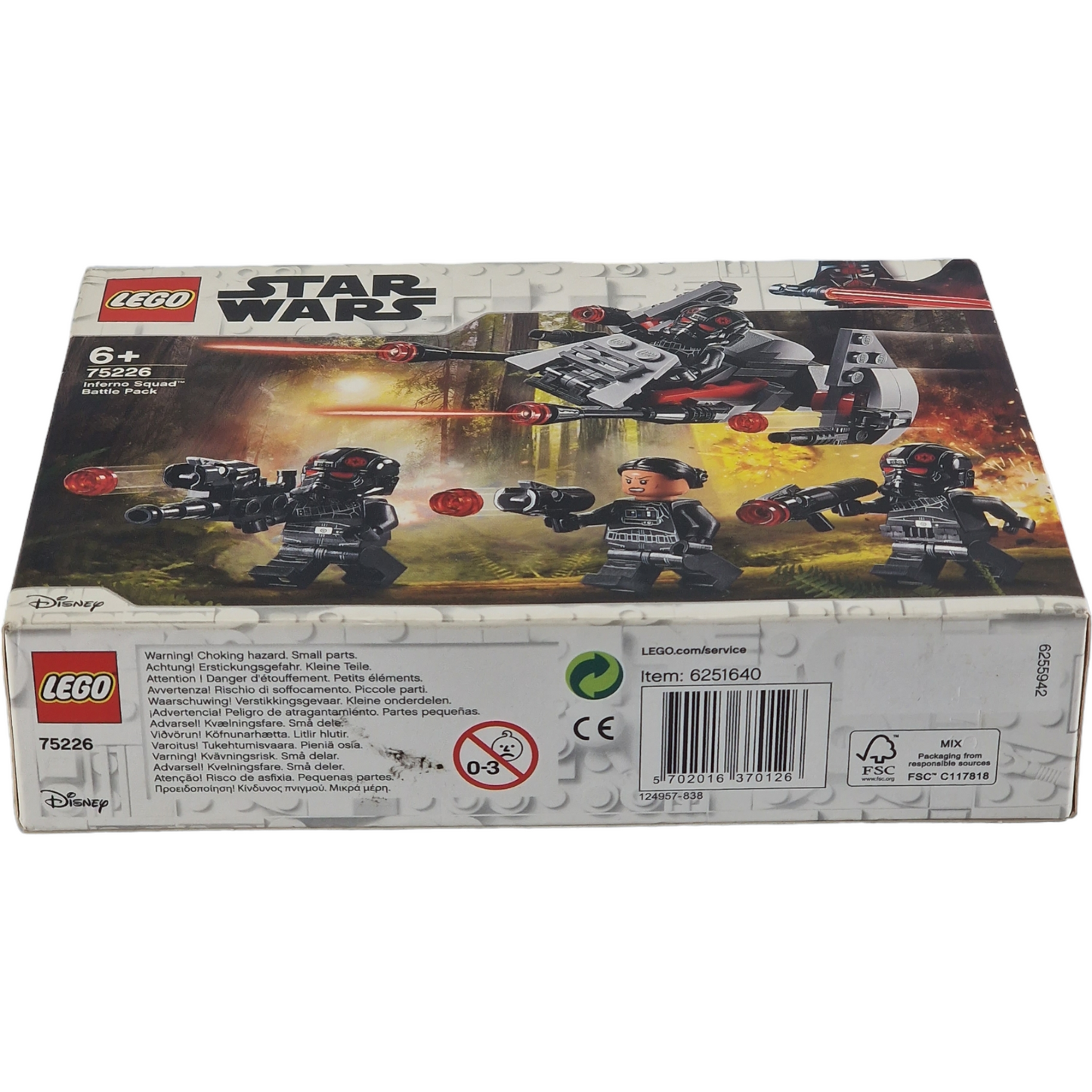 LEGO 75226 : Star Wars TM Pack de Combat Inferno Squad Battle Jouet  [ 118 Pièces ] Neuf