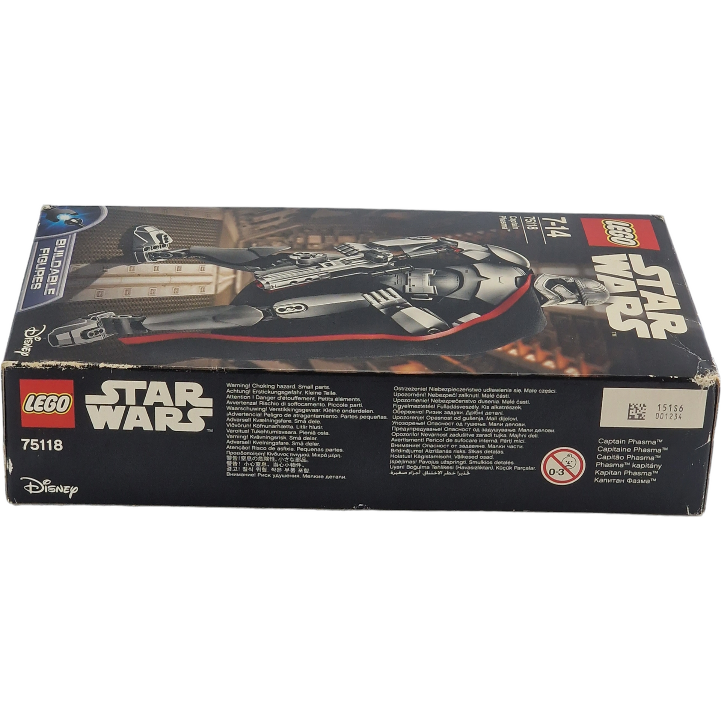 LEGO 75118: Captain Phasma Star War  Jouet  2017 [ 82 Pièces ]  Neuf