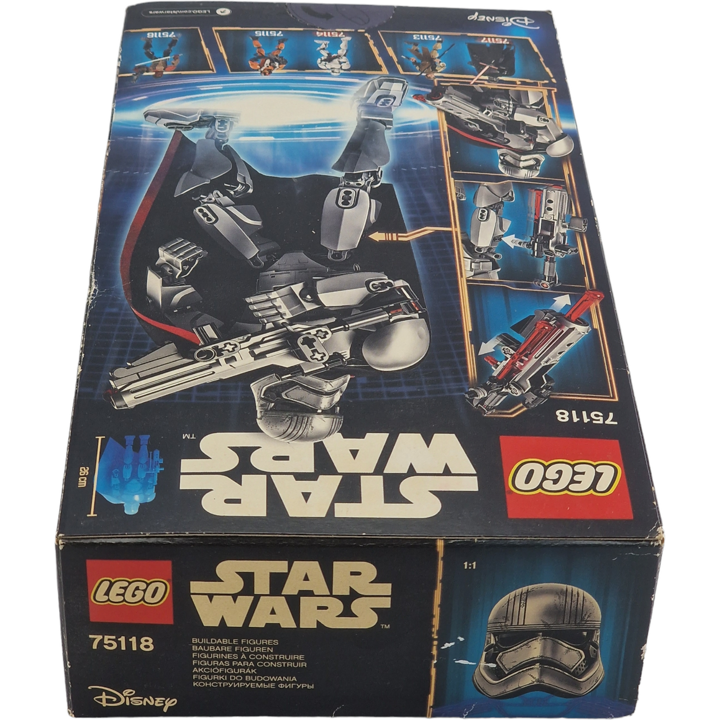 LEGO 75118: Captain Phasma Star War  Jouet  2017 [ 82 Pièces ]  Neuf