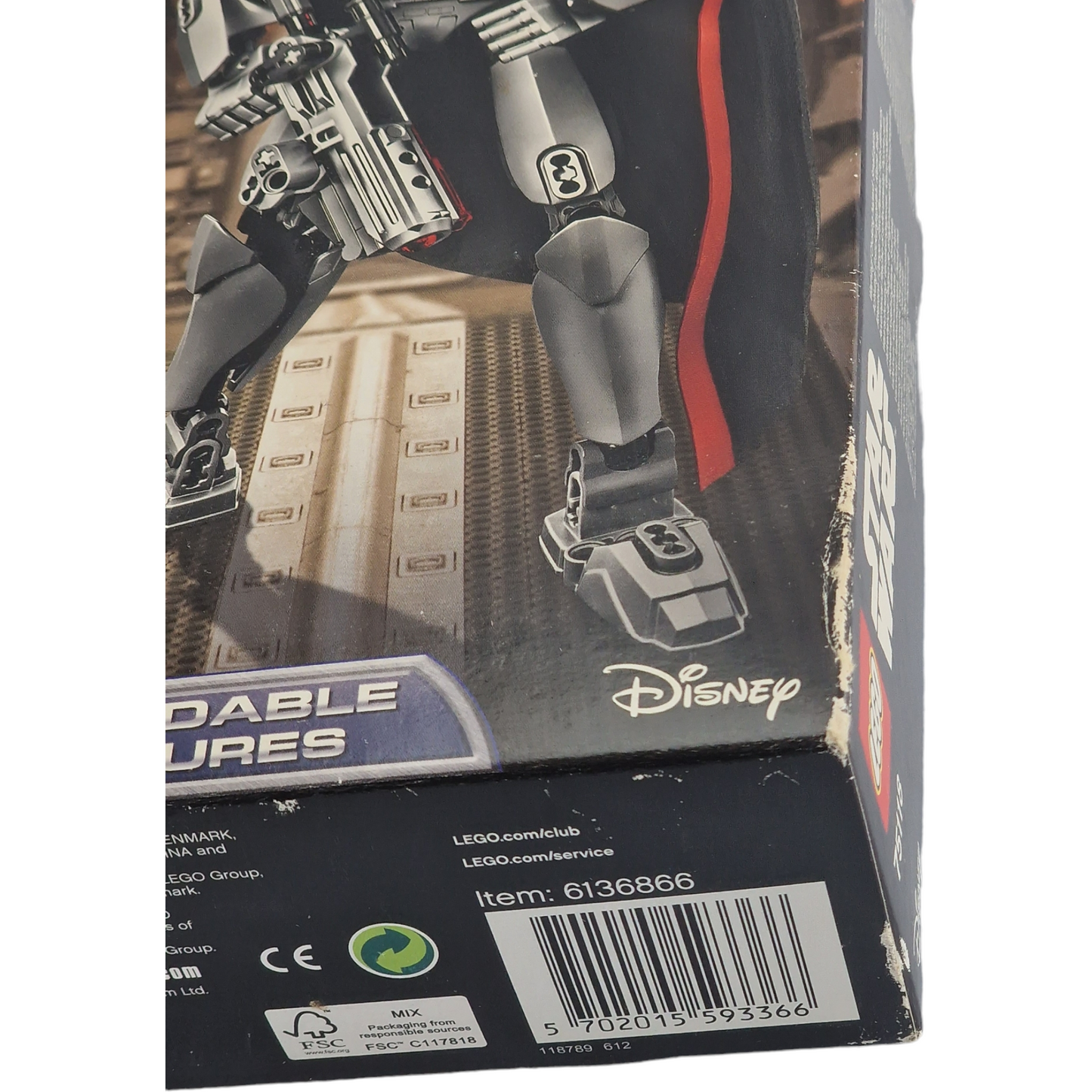 LEGO 75118: Captain Phasma Star War  Jouet  2017 [ 82 Pièces ]  Neuf