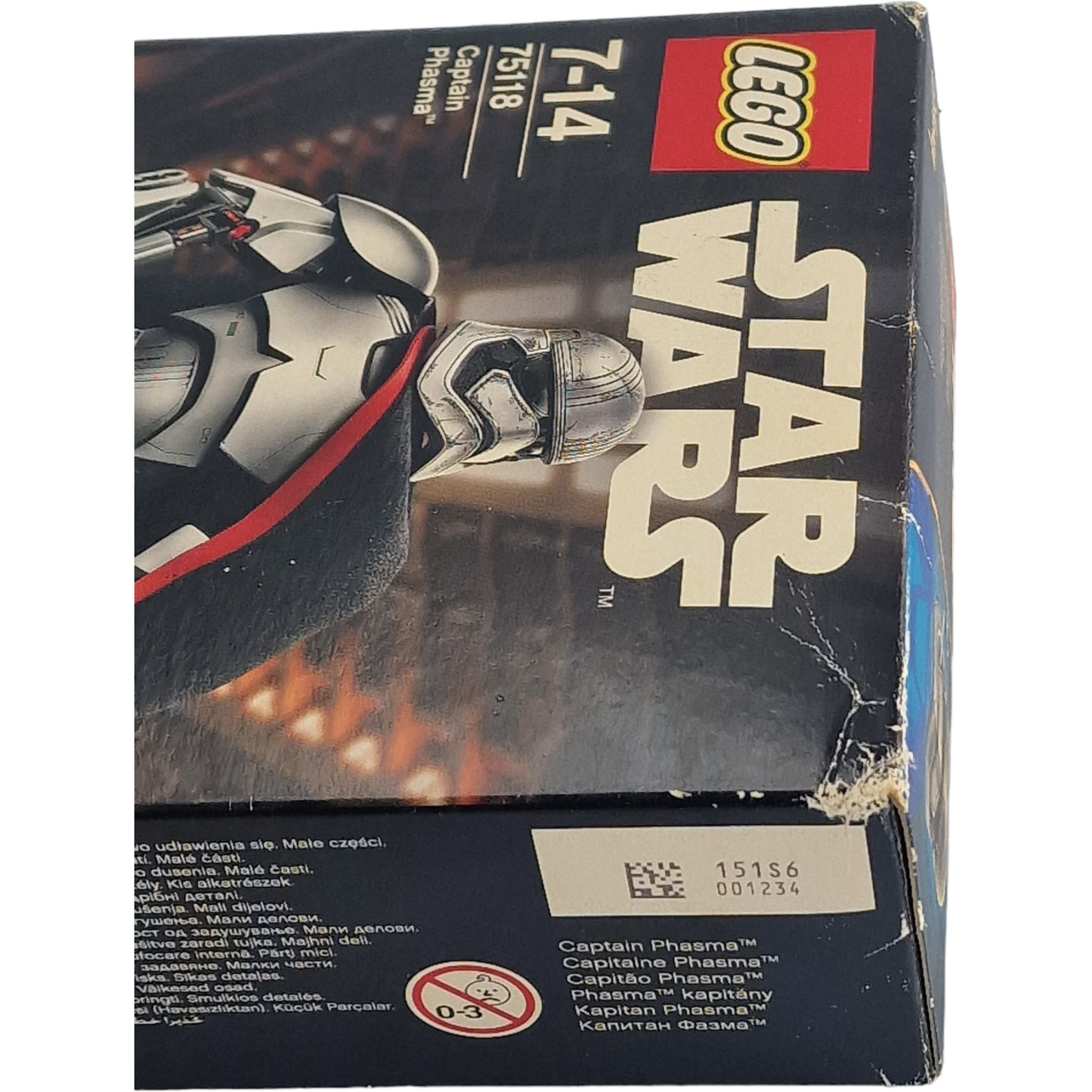 LEGO 75118: Captain Phasma Star War  Jouet  2017 [ 82 Pièces ]  Neuf