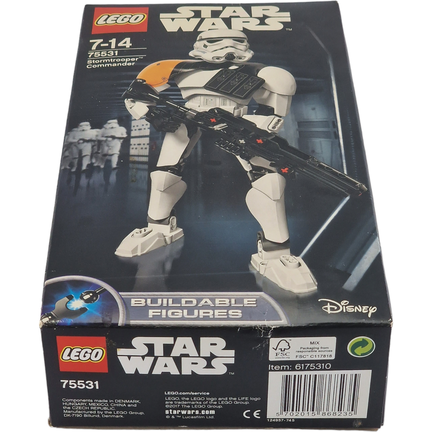 LEGO 75531: Stormtrooper Commander Star War  Jouet   [ 100 Pièces ]  Neuf