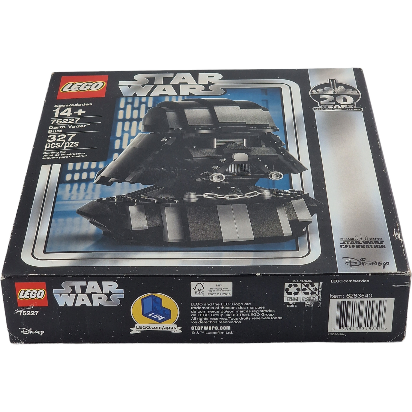 LEGO 75227: Darth Vader Bust Casque Star Wars Celebration Exclusif [327 Pièces]