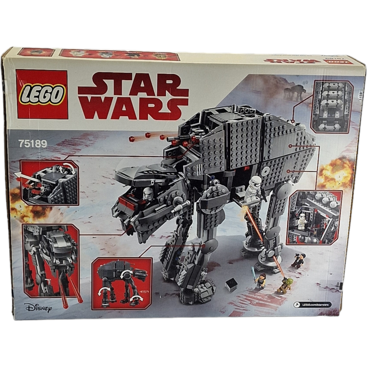 LEGO  75189  : Star Wars First Order Heavy Assault Walker [ 1376 Pièces ]  Neuf