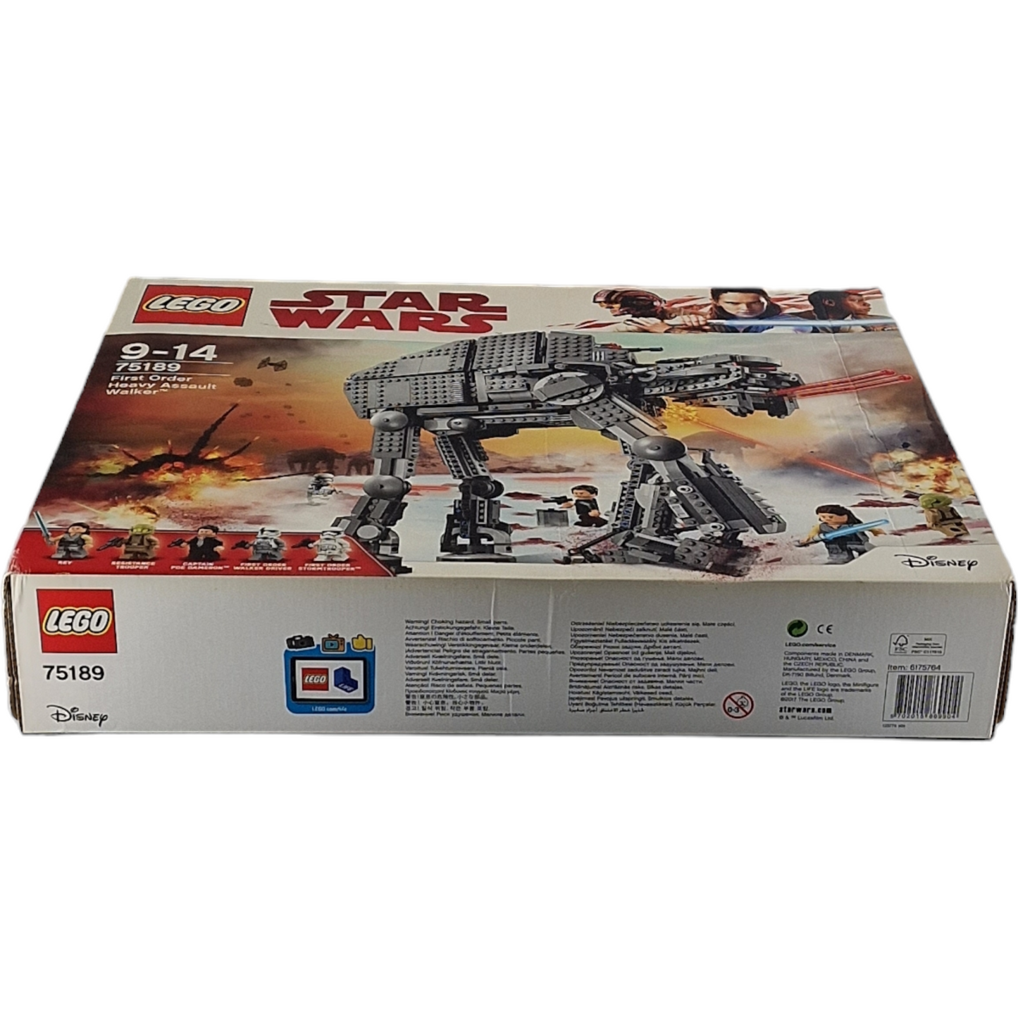 LEGO  75189  : Star Wars First Order Heavy Assault Walker [ 1376 Pièces ]  Neuf