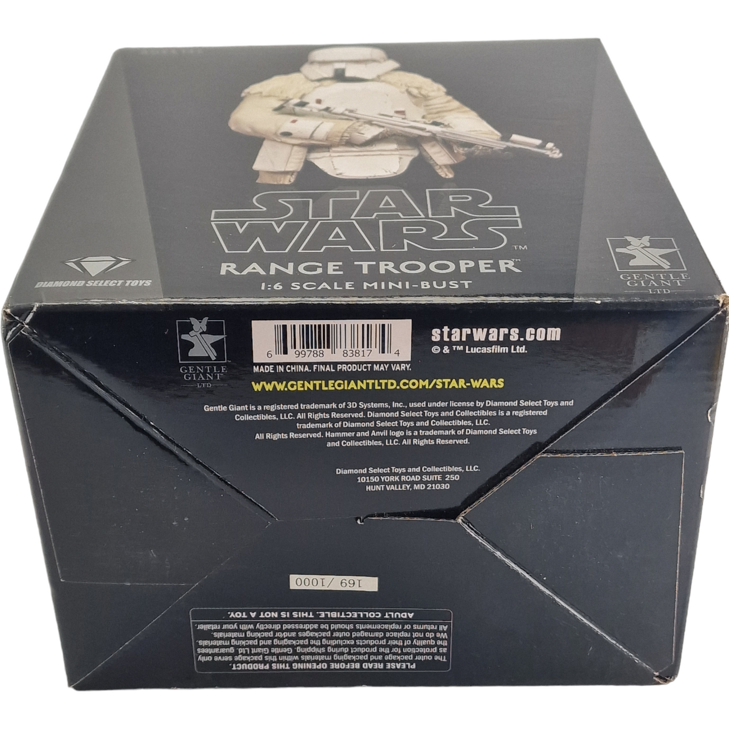 Buste en résine Range Trooper Solo A Star Wars Story 15cm series Limitée 1000 ex Neuf