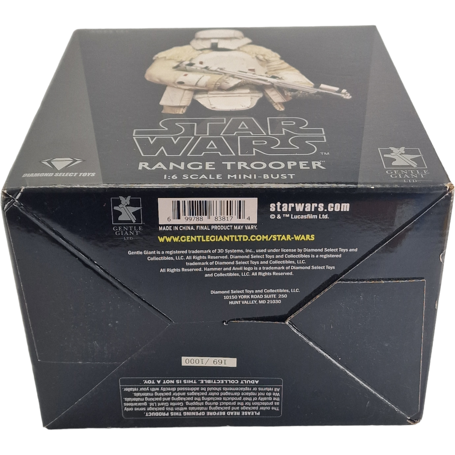 Buste en résine Range Trooper Solo A Star Wars Story 15cm series Limitée 1000 ex Neuf