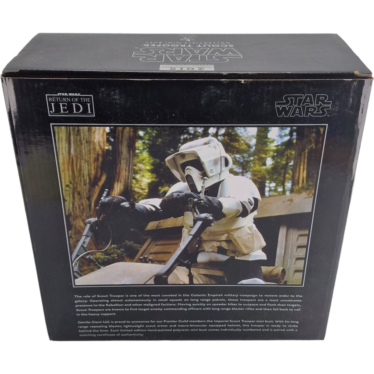 Star Wars Return of the Jedi Scout Trooper Buste Gentle Giant 1/6 Limité 740 ex