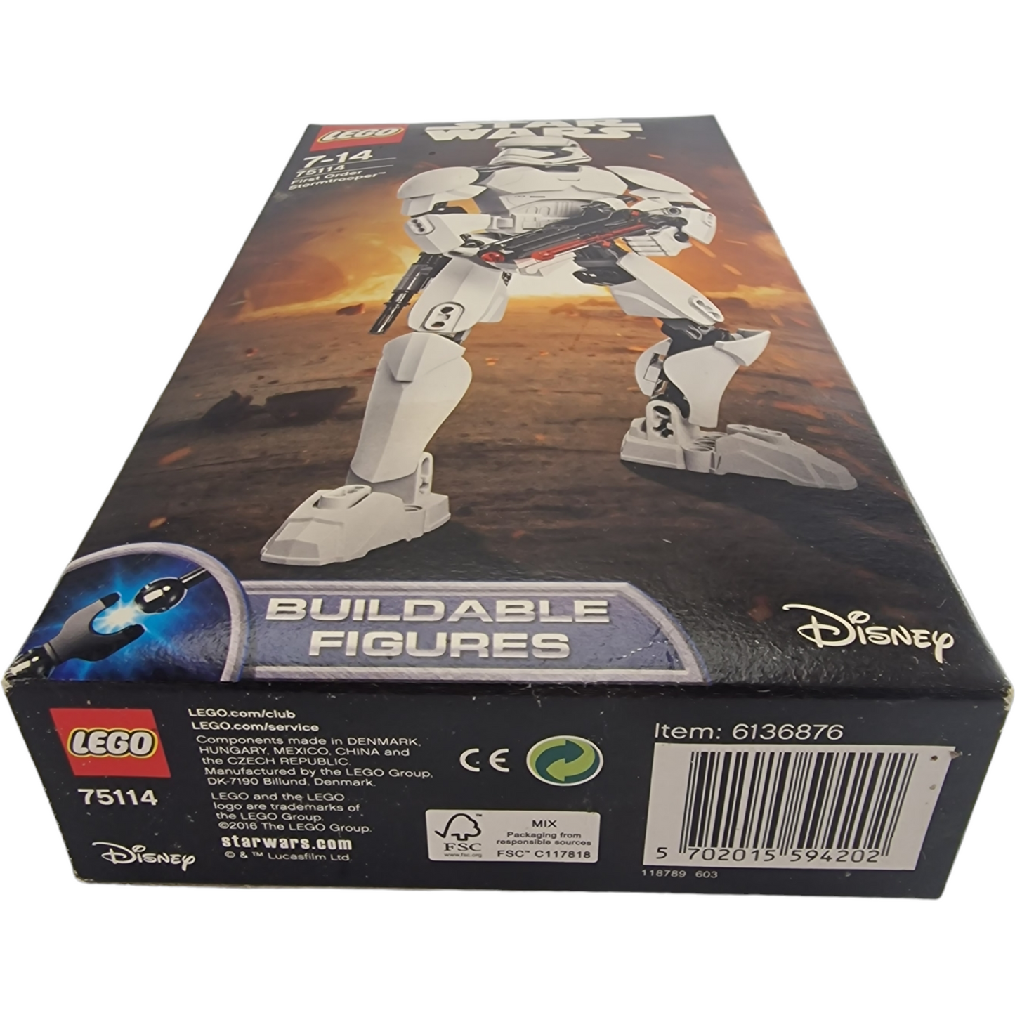 Lego 75114 : Star wars Stormtrooper du Premier Ordre  Jouet    Neuf