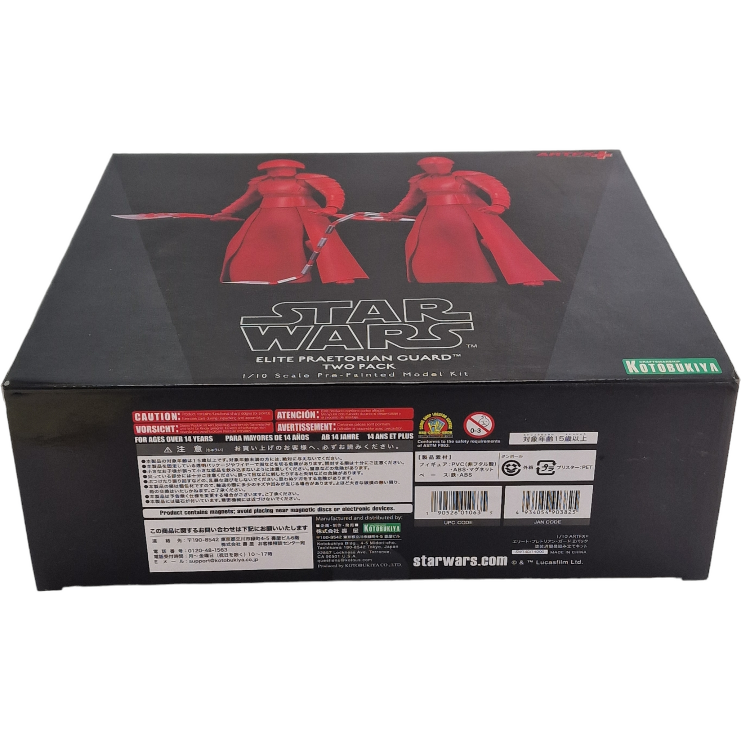 Star Wars Statue, SW 140,  Coloris Assortis  2 statues 17,8 cm  1/10 artfx+ Neuf