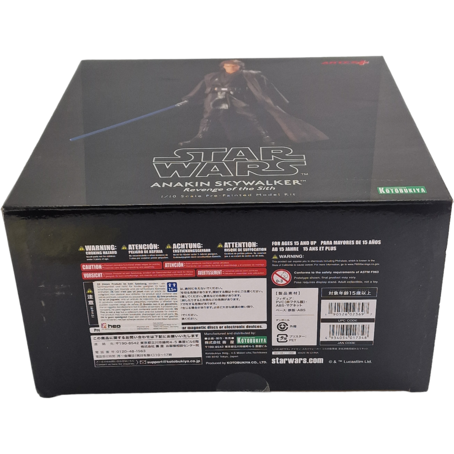 Star Wars statuette ARTFX+ 1/7 Anakin Skywalker 18 cm avec socle Kotobukiya Neuf