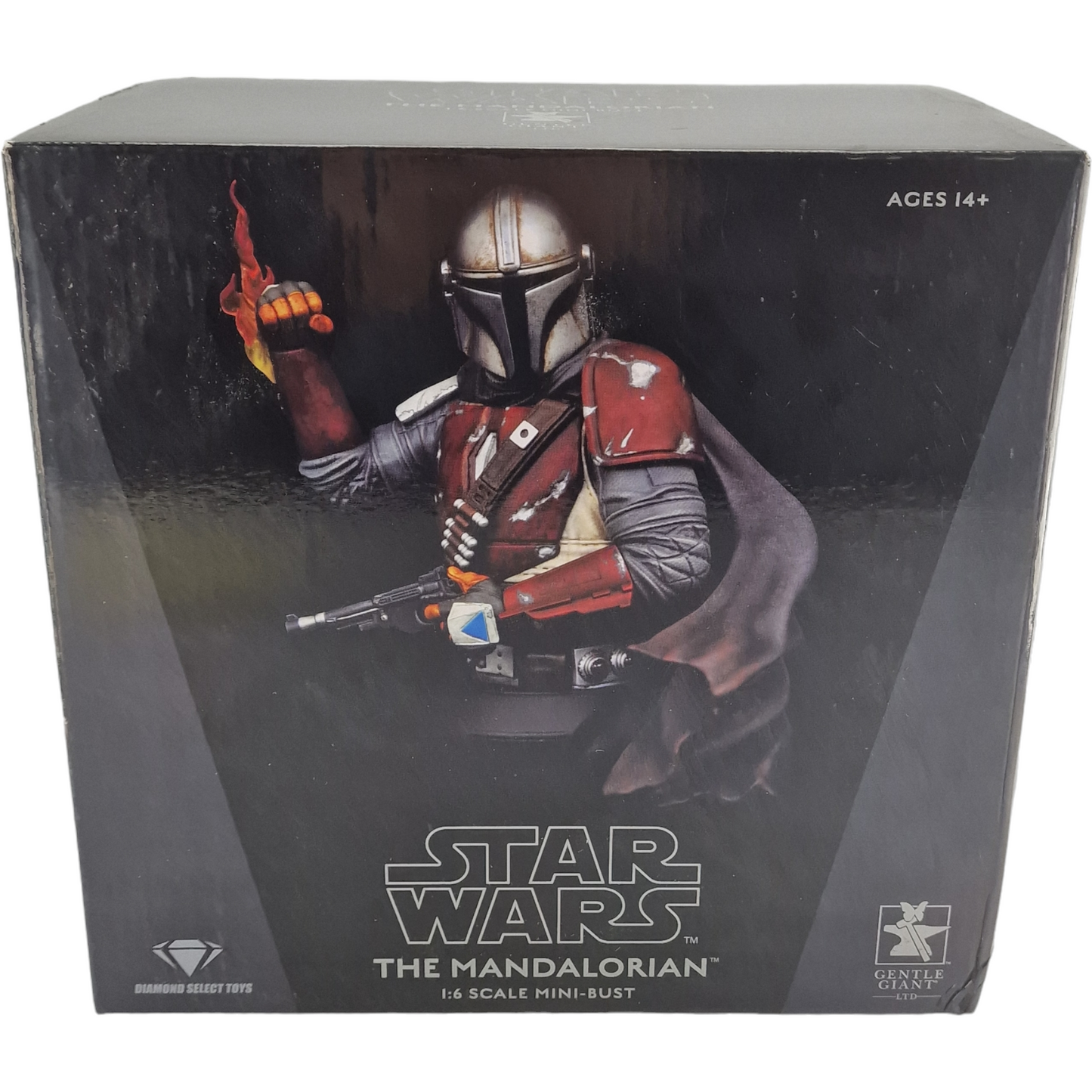 Star Wars Mandalorian Mk1 Figurine Résine Buste Mandalorian 1/6 Numéroté 3000 ex