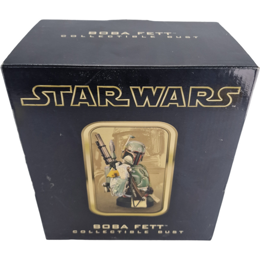 Gentle Giant Studios 2002 Star Wars JANGO FETT Mini Bust series Limitée Numéroté