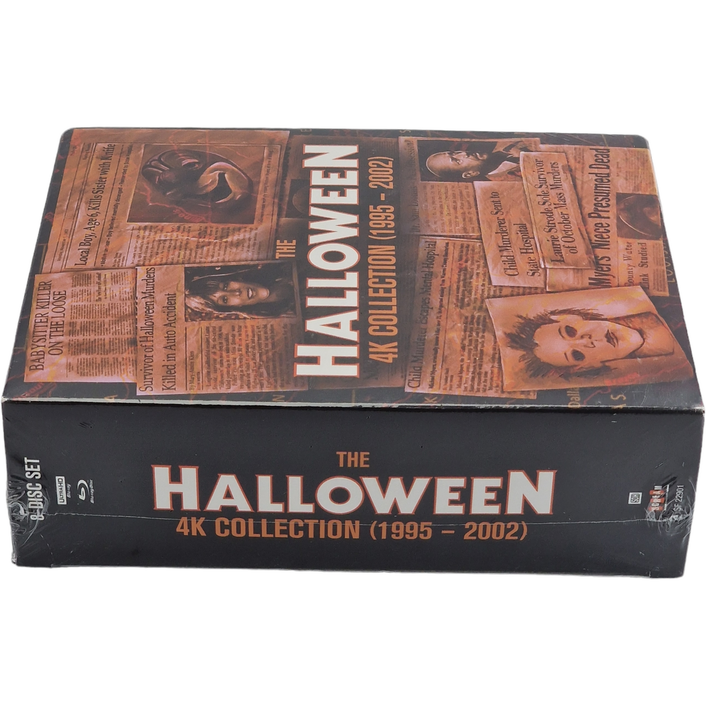 La collection Halloween 4K Ultra HD + Blu-ray 1995-2002 3 films, 4 coupes Zone A