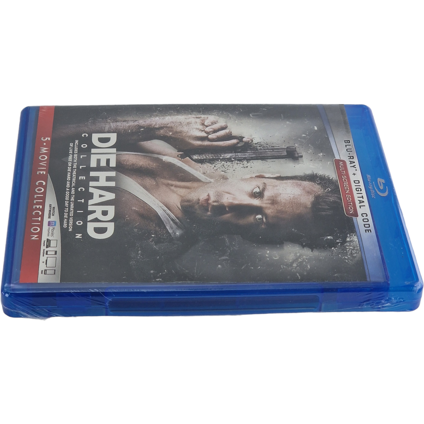 Die Hard 1988-2013 Bruce Willis  Blu-ray + Digital HD  5 films, 7 coupes A