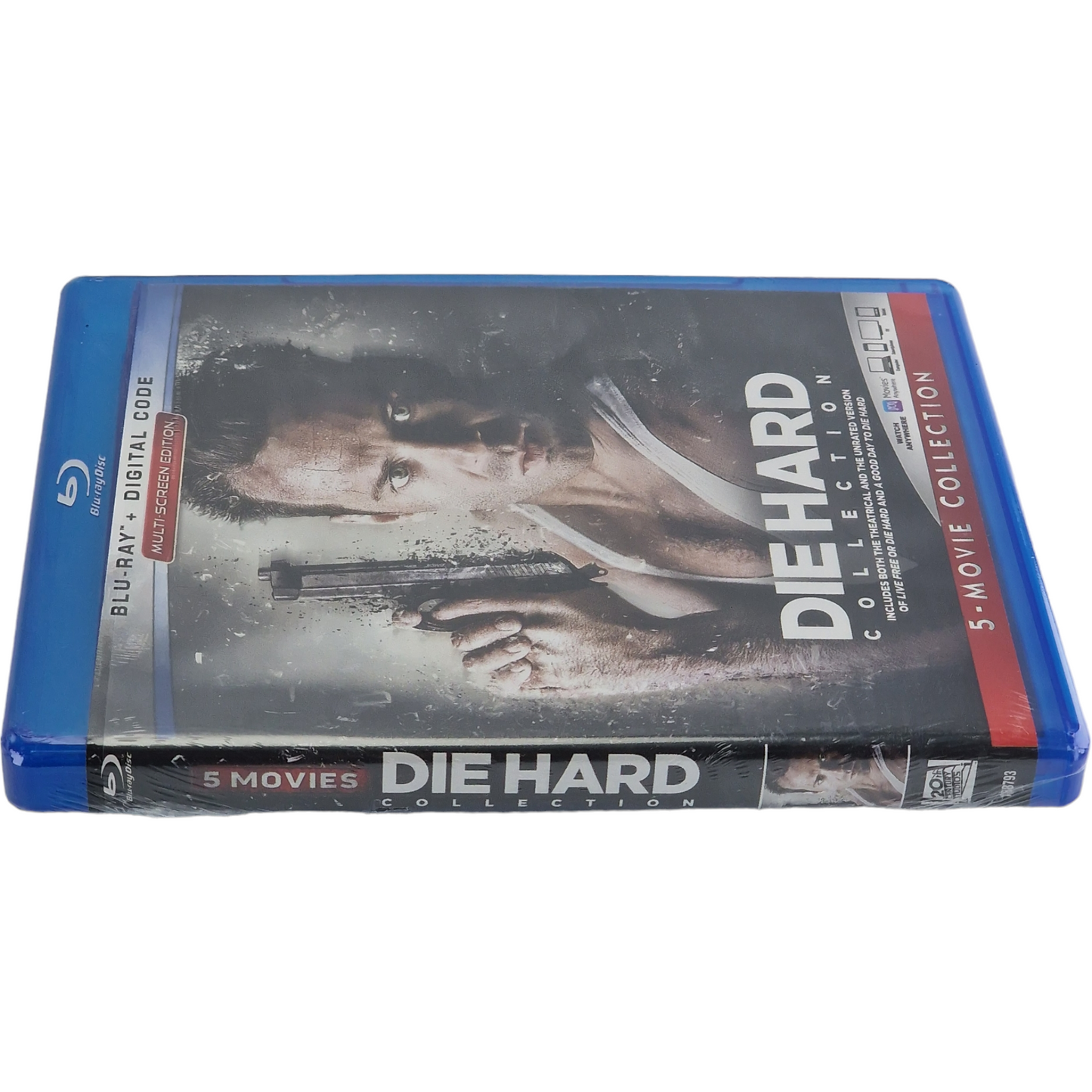 Die Hard 1988-2013 Bruce Willis  Blu-ray + Digital HD  5 films, 7 coupes A