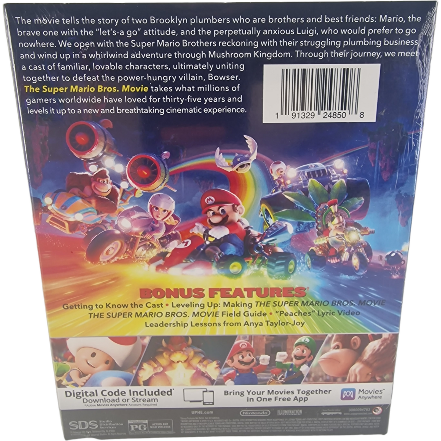 Mario Bros.  Blu-ray + DVD + Digital HD Lenticulaire Emballage  exclusif  Zone A