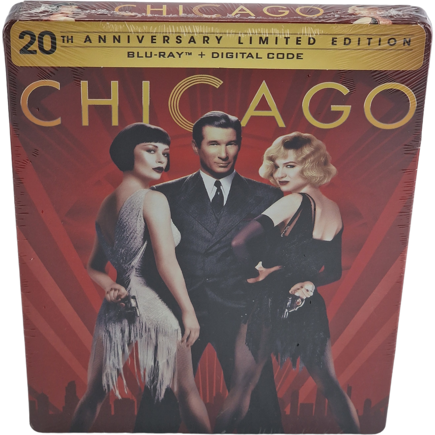 Chicago SteelBook Blu-ray + Digital HD  Catherine Zeta-Jones, Richard Gere Libre