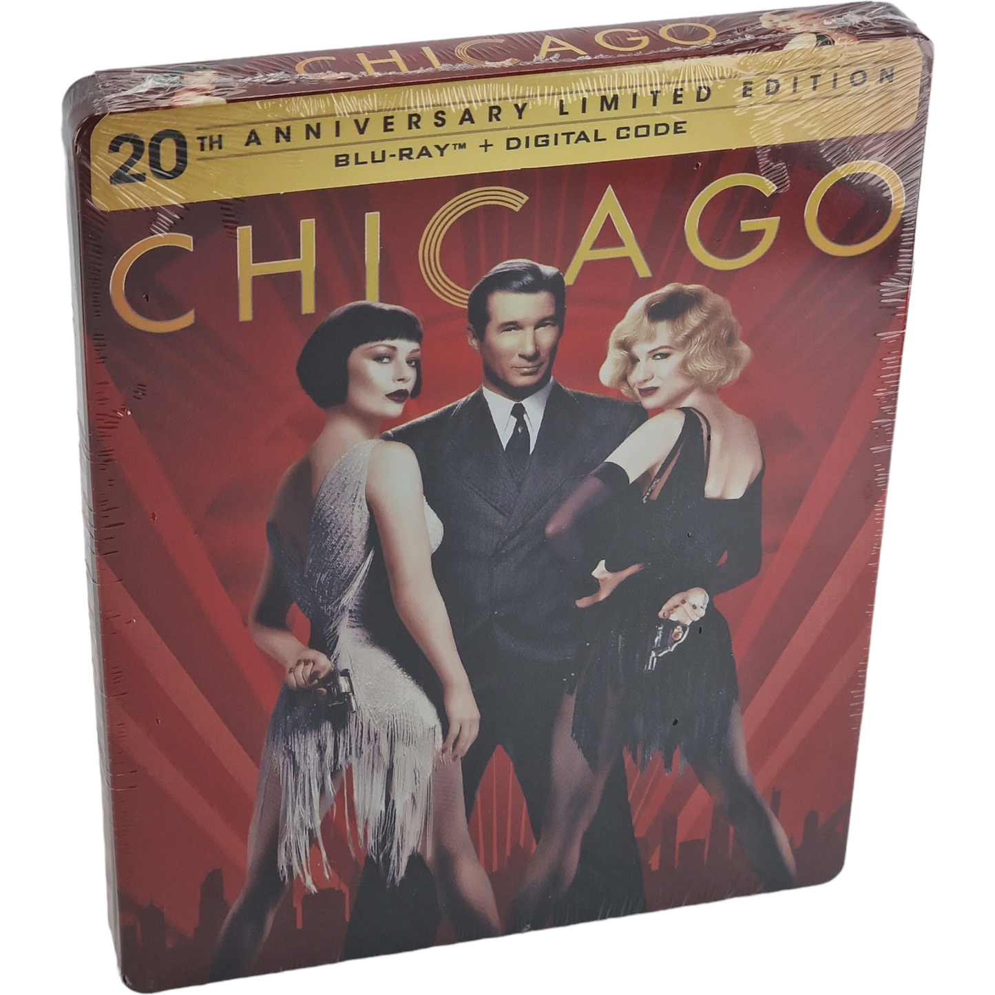 Chicago SteelBook Blu-ray + Digital HD  Catherine Zeta-Jones, Richard Gere Libre