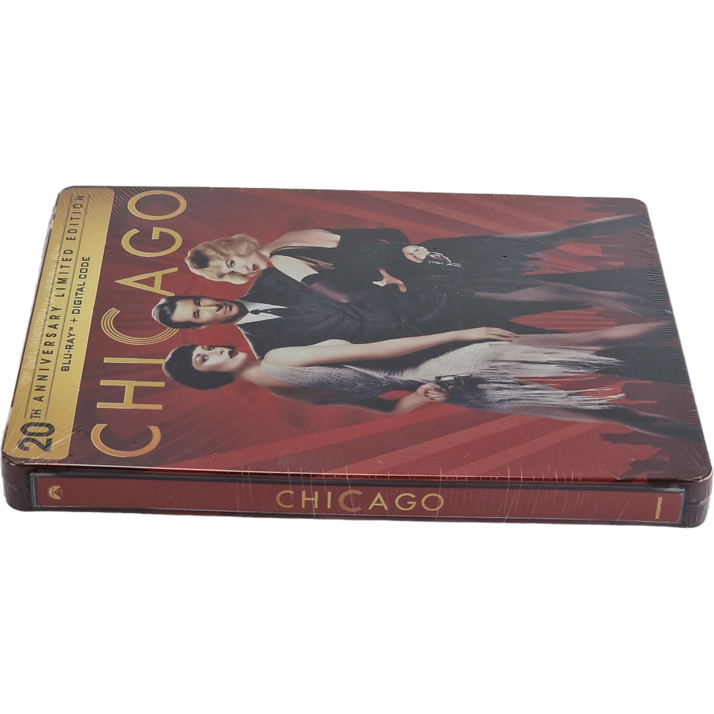 Chicago SteelBook Blu-ray + Digital HD  Catherine Zeta-Jones, Richard Gere Libre