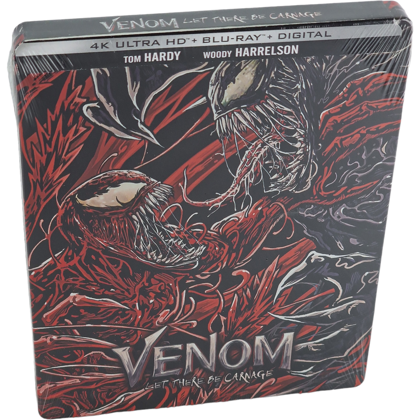 Venom : Let There Be Carnage  4K Ultra HD + Blu-ray  SteelBook Zavvi Tom Hardy A