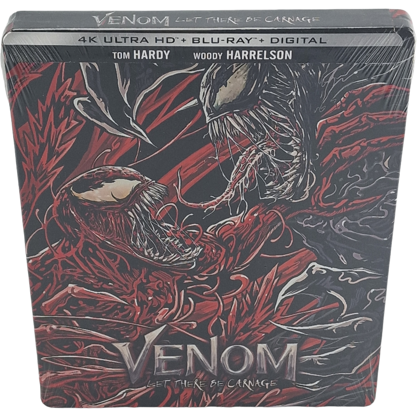 Venom : Let There Be Carnage  4K Ultra HD + Blu-ray  SteelBook Zavvi Tom Hardy A