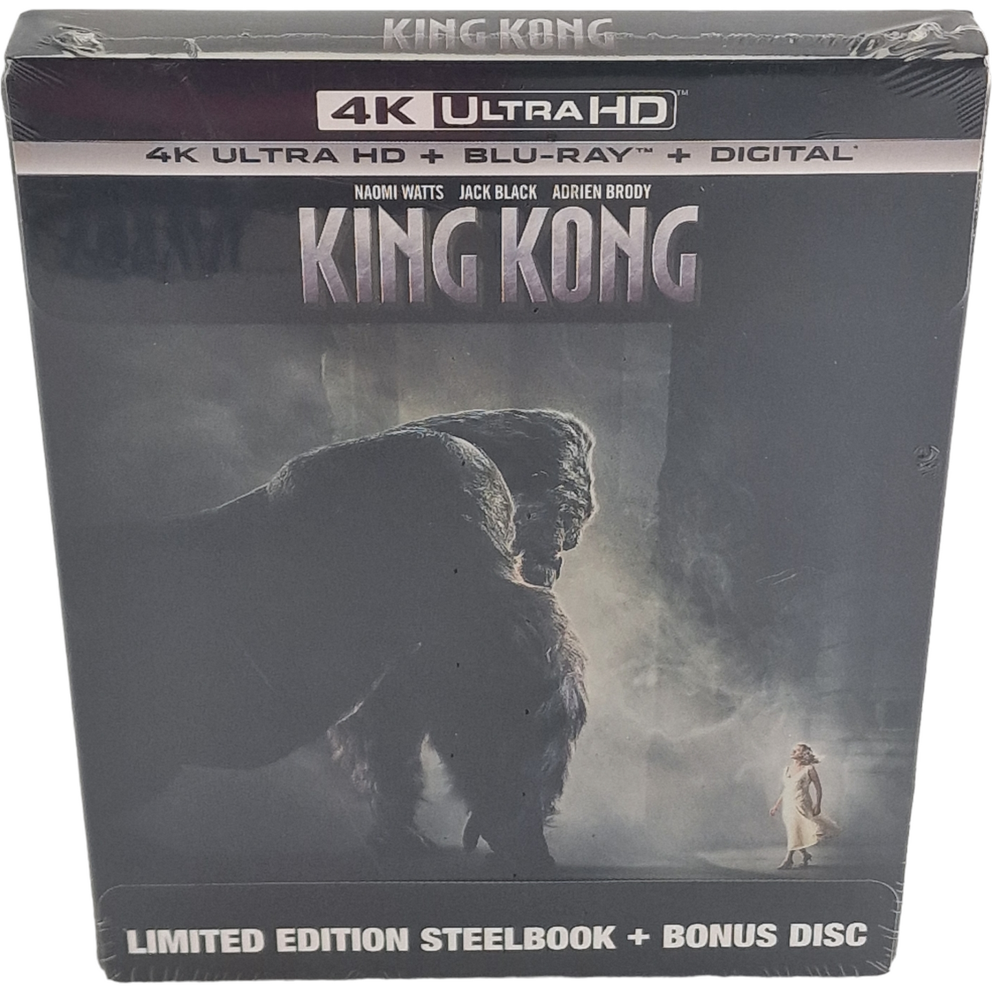 King Kong 4K Ultra HD + Blu-ray + Digital 4K SteelBook Best Buy Ultimate  Zone A