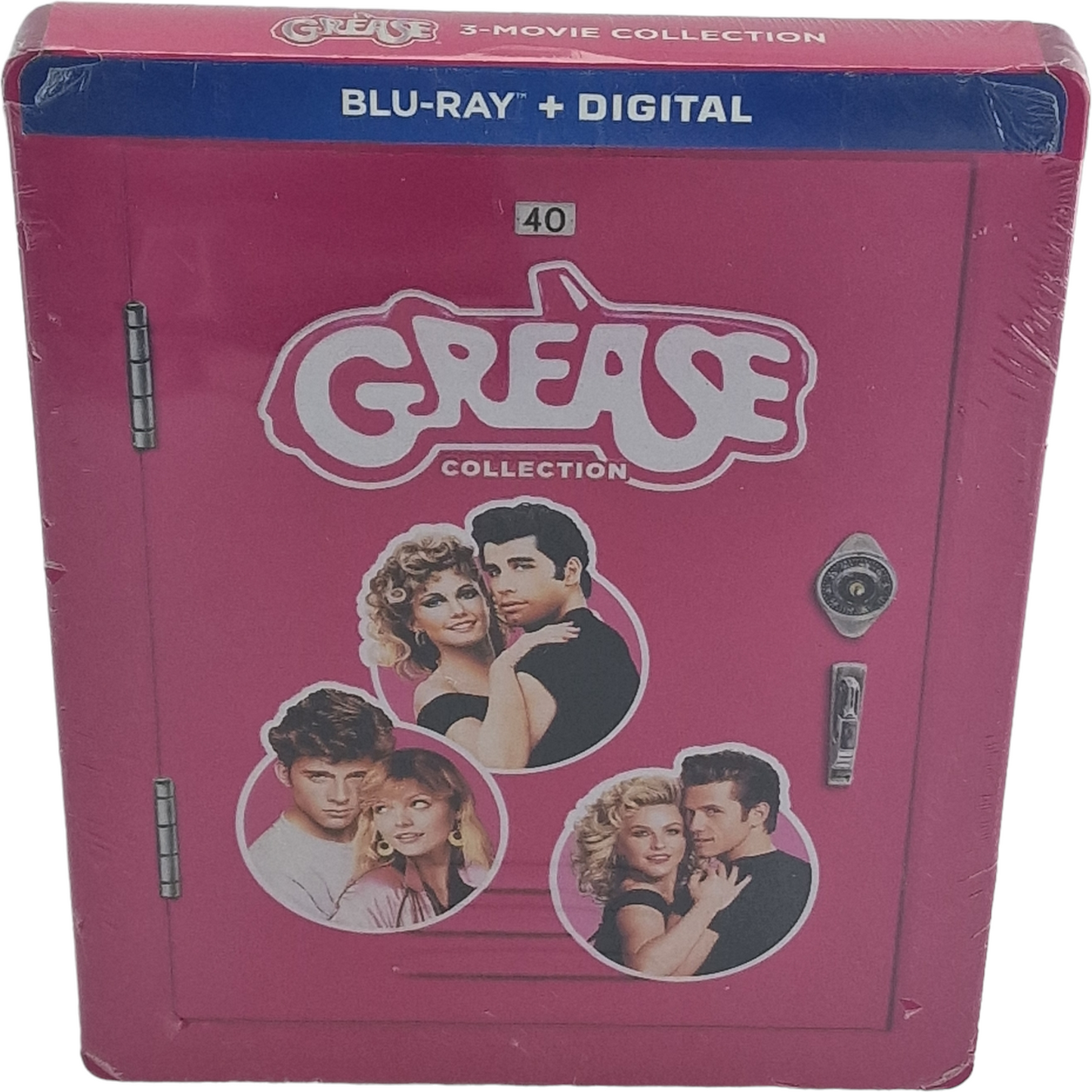 Grease Collection Blu-ray 3 Films Steelbook [Grease+Grease 2+Grease: Live!]Libre