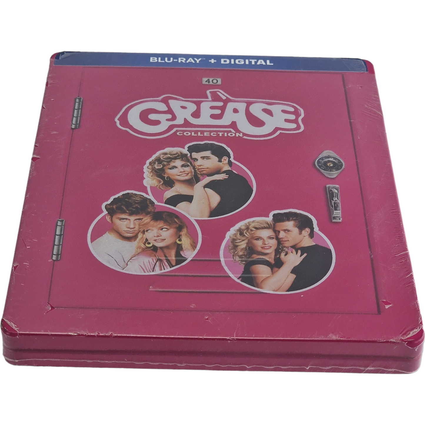 Grease Collection Blu-ray 3 Films Steelbook [Grease+Grease 2+Grease: Live!]Libre