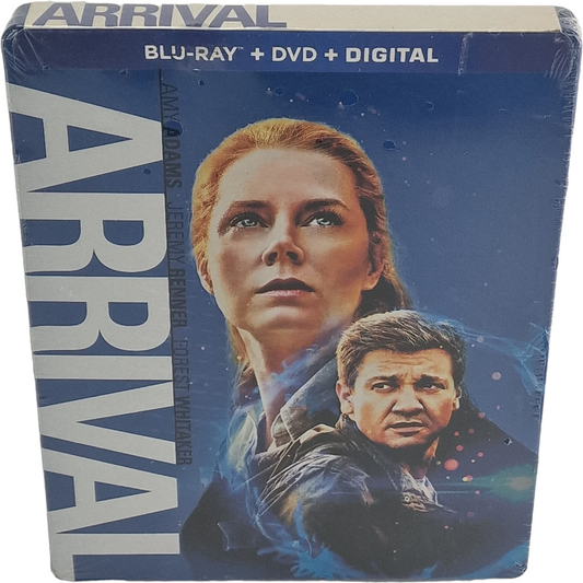 Arrival Blu-ray +DVD+Digital HD Steelbook Limitée Amy Adams,Jeremy Renner Zone A