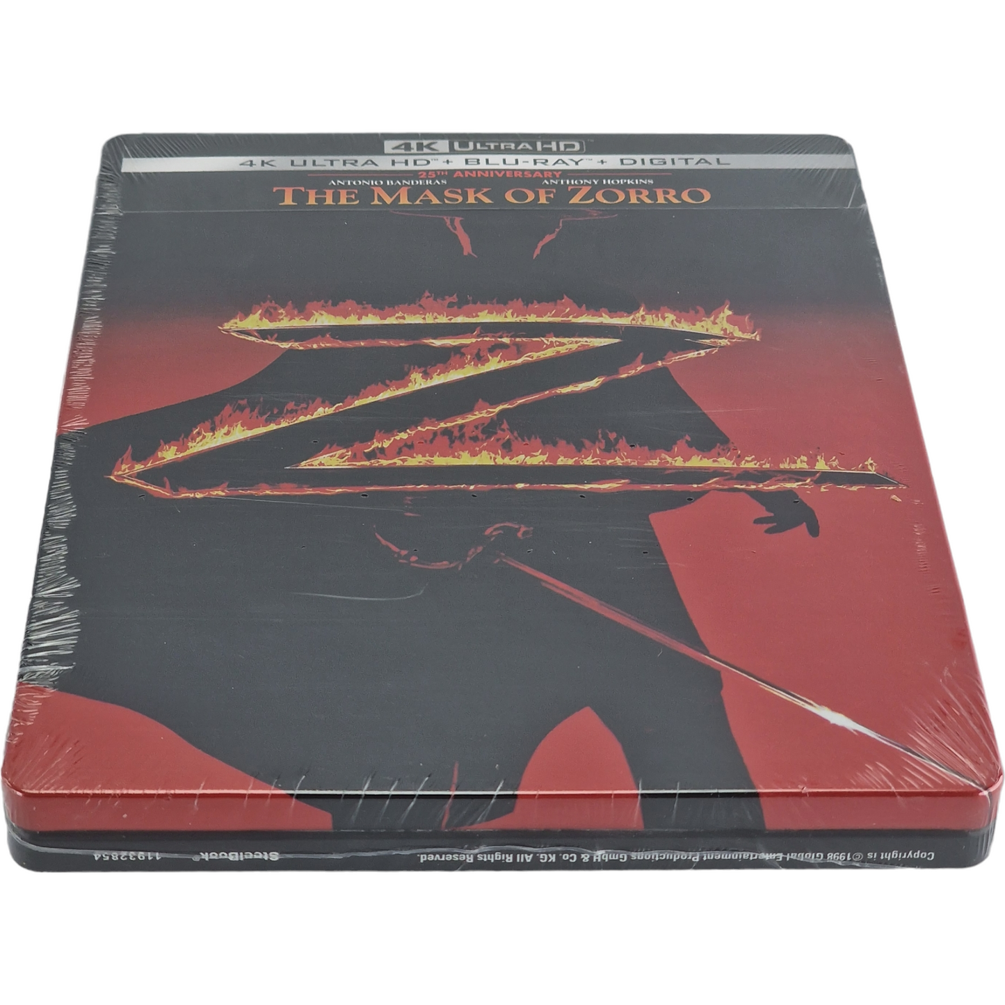 Le masque de Zorro 1998 SteelBook 4K Ultra HD + Blu-ray +Digital 4K  2023  Libre