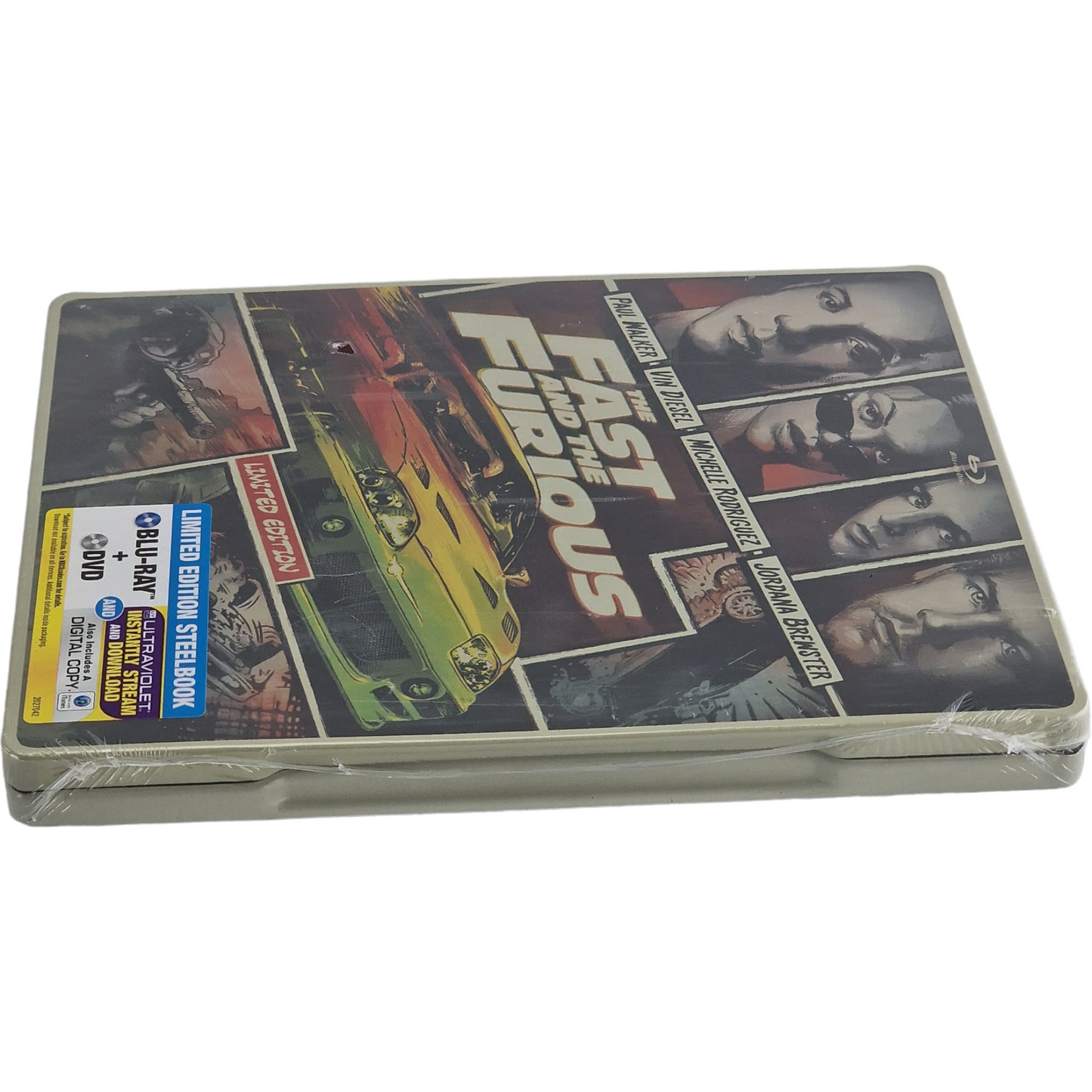 Fast and Furious SteelBook Blu-ray + DVD + Digital HD  Édition limitée Zone  A