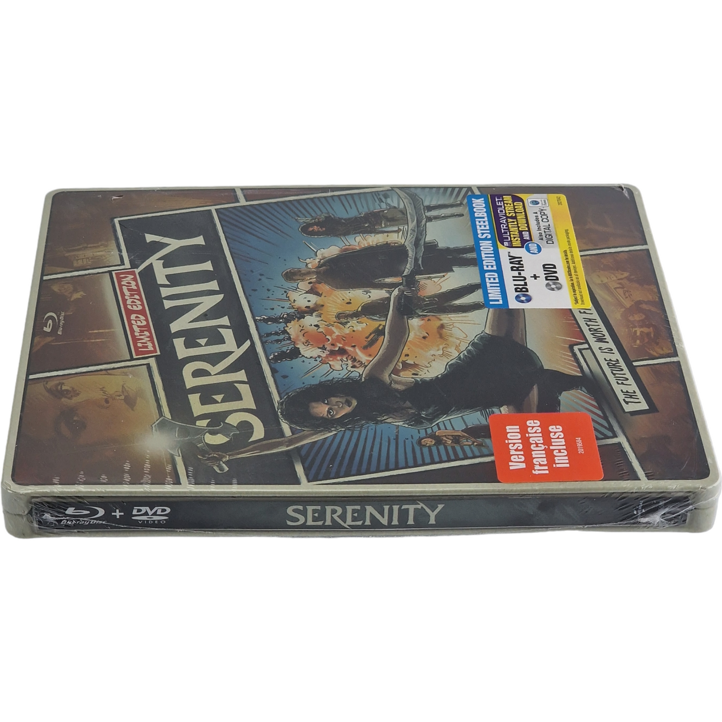 Serenity 2005  SteelBook  Blu-ray + DVD + Digital HD Édition limitée 2013 Zone A