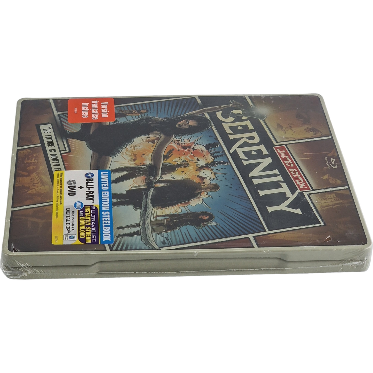 Serenity 2005  SteelBook  Blu-ray + DVD + Digital HD Édition limitée 2013 Zone A