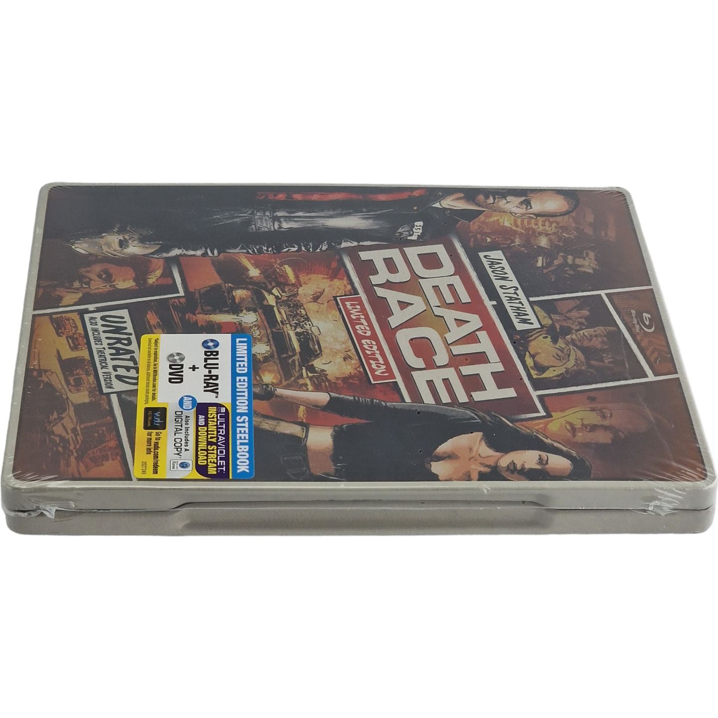 Death Race 2008 SteelBook Blu-ray + DVD + Digital HD Édition limitée 2013 Zone A