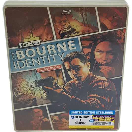 L'Ultimatum de Bourne  [Jason Bourne] Blu-ray + DVD SteelBook Comic Book Zone A