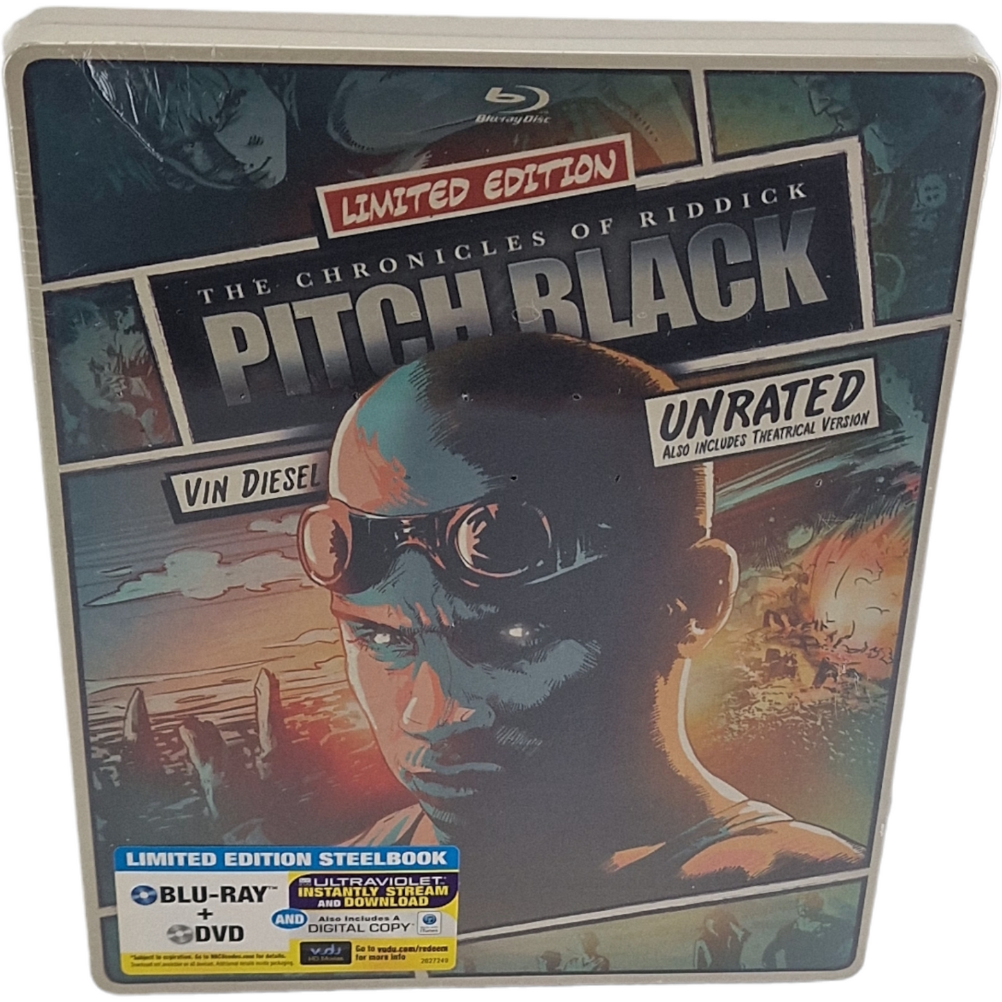 Pitch Black: Chroniques de Riddick SteelBook Blu-ray + DVD limitée 2013 Libre