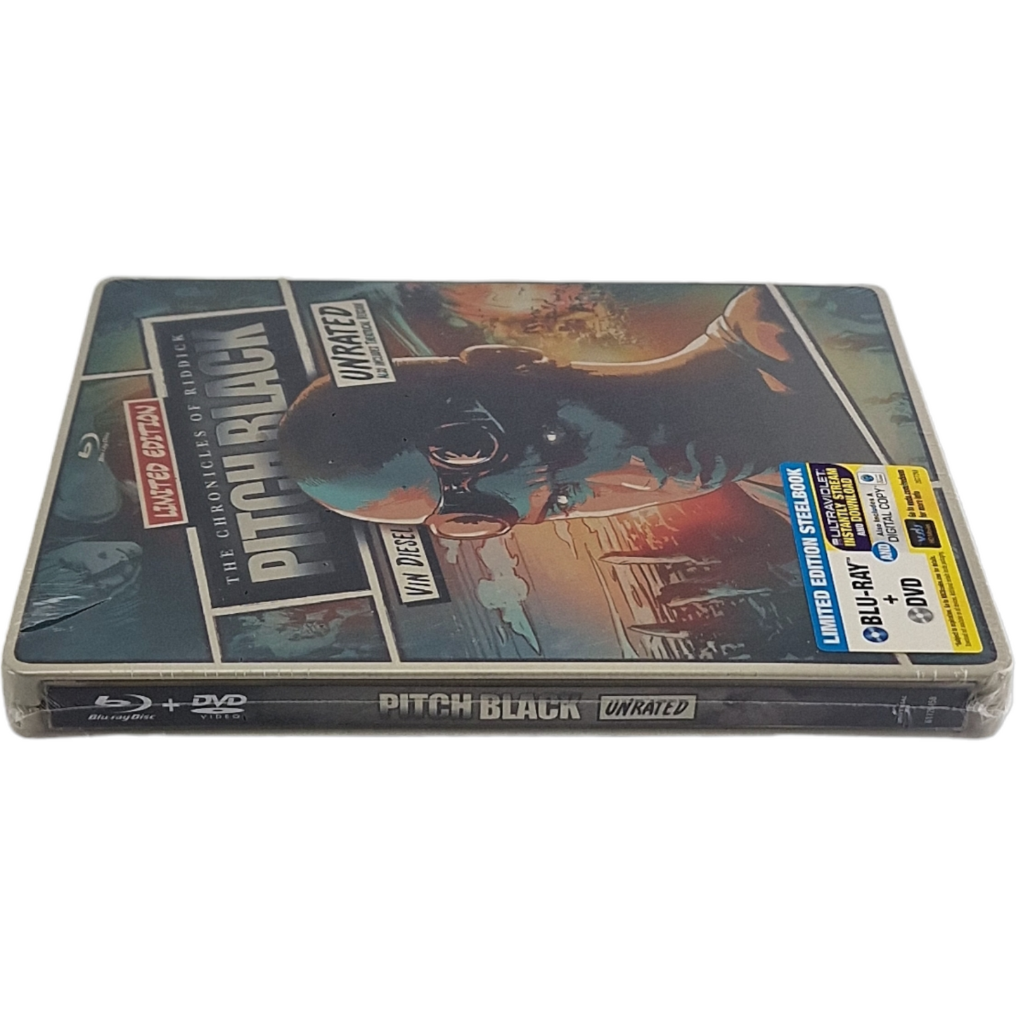 Pitch Black: Chroniques de Riddick SteelBook Blu-ray + DVD limitée 2013 Libre