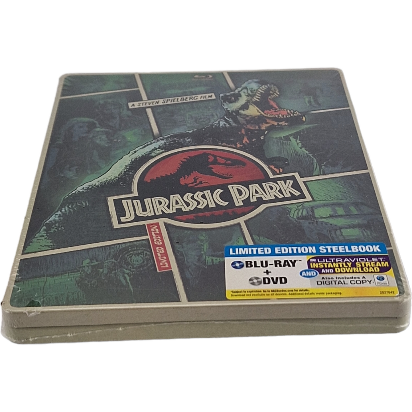 Jurassic Park 1993 SteelBook Blu-ray + DVD Limitée Steven Spielberg 2013 Libre