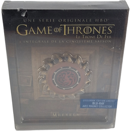 Game of Thrones : Steelbook Saison 5 Édition Collector boîtier + Magnet 2016 B